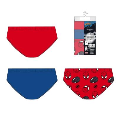 Pack de Cuecas Jersey Simples 3 Peças Spider-Man – Pack 15
