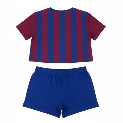 Pijama Curto de Jersey Simples FC Barcelona – Pack 12