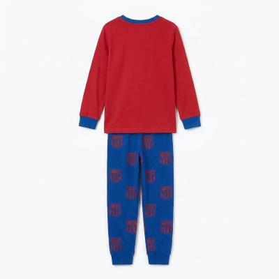 Pijamas de Jersey Longo e Aconchegante FC Barcelona – Pack 24