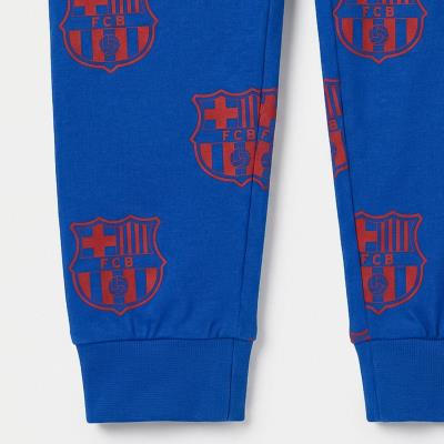 Pijamas de Jersey Longo e Aconchegante FC Barcelona – Pack 24