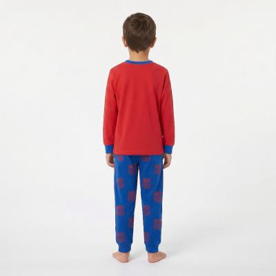 Pijamas de Jersey Longo e Aconchegante FC Barcelona – Pack 24