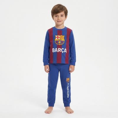 Pijamas Longos Interlock FC Barcelona – Pack 24