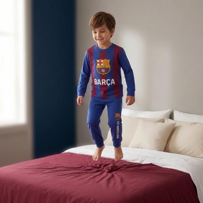Pijamas Longos Interlock FC Barcelona – Pack 24