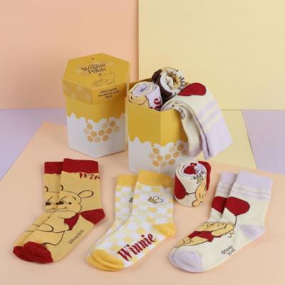 Pacote de Meias 3 Peças Winnie the Pooh – Pack 2
