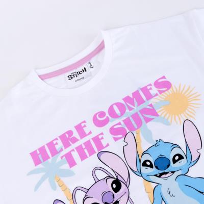 T-Shirt Curto Jersey Simples Stitch – Pack 12
