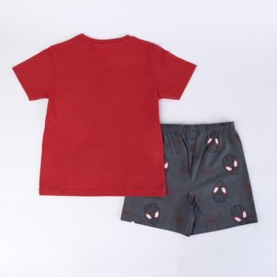 Pijamas Curtos de Jersey Simples Spider-Man Milhas – Pack 12