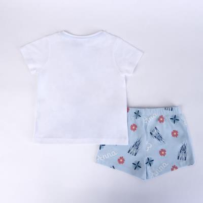 Pijama Curto Jersey Simples Frozen – Pack 12