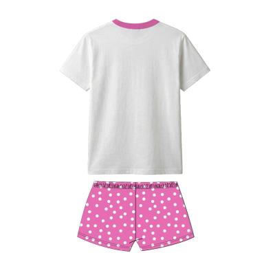 Pijama Curto de Jersey Hello Kitty para Crianças – Pack 12