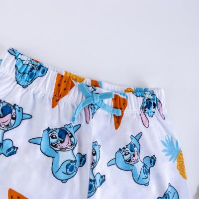 Pijama Curto de Jersey Simples Stitch – Pack 12