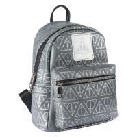 Mochila Casual Moda Terciopelo Harry Potter