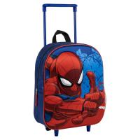 ZAINO PER BAMBINI CARRELLO 3D SPIDERMAN