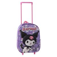 ZAINO PER BAMBINI CARRELLO 3D HELLO KITTY KUROMI