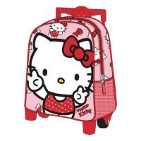 SAC À DOS ENFANT BASE SCOLAIRE TROLLEY HELLO KITTY