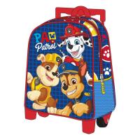 KIDS BACKPACK 3D TROLLEY PAW PATROL