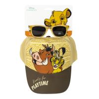 CASQUETTE SET GAFAS DE SOL LION KING