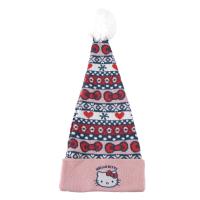 GORRO PUNTO NAVIDEÑO HELLO KITTY