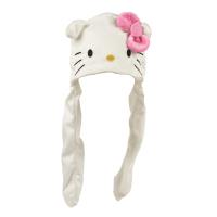 GORRO PUNTO APLICACIONES HELLO KITTY