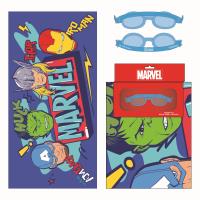 TOALHA CONJUNTO GAFAS NATACIÓN AVENGERS