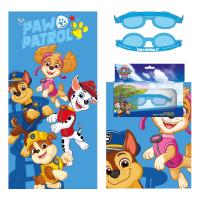 TOALLA SET GAFAS NATACIÓN PAW PATROL