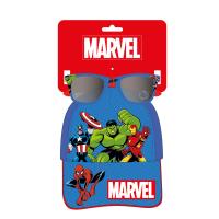 CAPPELLO SET DI OCCHIALI DA SOLE AVENGERS HULK