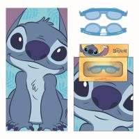 TOALLA SET GAFAS NATACIÓN STITCH