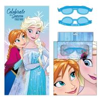 TOALHA CONJUNTO GAFAS NATACIÓN FROZEN