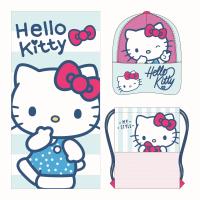 TOALLA SET SAQUITO HELLO KITTY