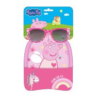 GORRA SET GAFAS DE SOL PEPPA PIG