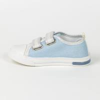 ZAPATILLA LONETA SUELA PVC CON LUCES ALGODÓN FROZEN 1