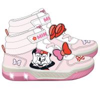 SCARPA SPORTIVA SUOLA PVC CON LUCI MINNIE