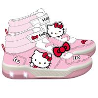 SAPATILHA SOLA PVC COM LUZES HELLO KITTY