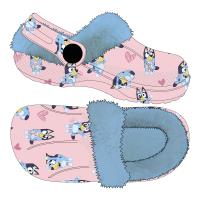 ZAPATILLAS DE CASA ZUECO BORREGUILLO BLUEY