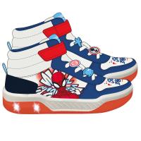 DEPORTIVA SUELA PVC CON LUCES BASKETBALL SPIDERMAN