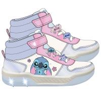 SPORTY SHOES PVC SOLE WITH LIGHTS BASKETBALL STITCH