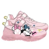 SPORTY SHOES TPR SOLE WITH LIGHTS TRANSPARENT MINNIE