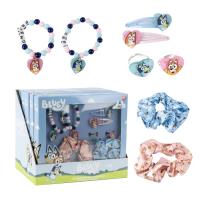 BEAUTY SET ACCESSORIES 8 PIECES BLUEY