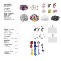 SET DE BELLEZA DIY BAG CLIP HELLO KITTY 1