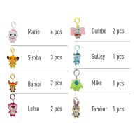 BAG CLIP 24 PIEZAS DISNEY 1