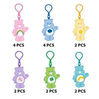 LLAVEROS, BAG CHARMS BAG CLIP 16 PIEZAS CARE BEARS 1