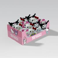 LLAVEROS, BAG CHARMS BAG CLIP 16 PIEZAS HELLO KITTY