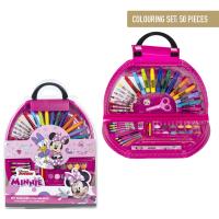 SET CARTOLERIA DA COLORARE 50 PIEZAS MINNIE