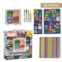 SET STICKERS 1000 PIEZAS MARVEL