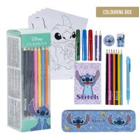 SET CARTOLERIA DA COLORARE STITCH