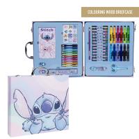 COLOURING STATIONERY SET BRIEFCASE STITCH