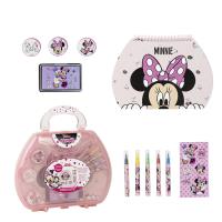 COLOURING STATIONERY SET BRIEFCASE MINNIE