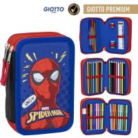 PENCIL CASE WITH ACCESSORIES GIOTTO SPIDERMAN