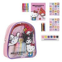 Conjunto para colorir MOCHILA HELLO KITTY