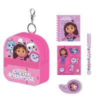 SET DE PAPELERÍA MINIMOCHILA GABBY´S DOLLHOUSE 1