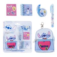 SET DE PAPELERÍA MINIMOCHILA STITCH