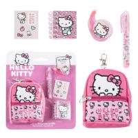 SET DE PAPELERÍA MINIMOCHILA HELLO KITTY